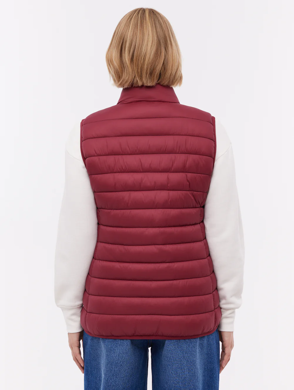 Meridian Puffer Vest - Red - Image 3