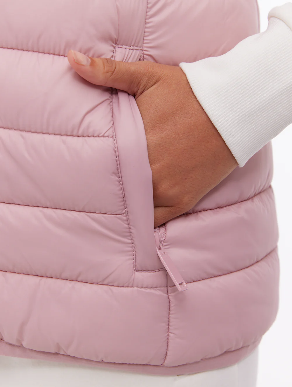Meridian Puffer Vest - Pink - Image 3