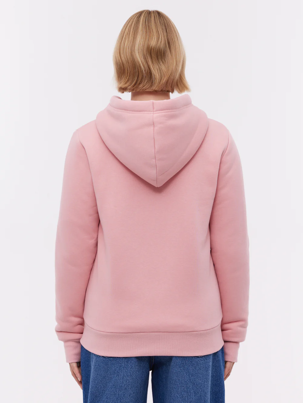 Mintz Sherpa-Lined Zip-Up Hoodie - Pink - Image 4