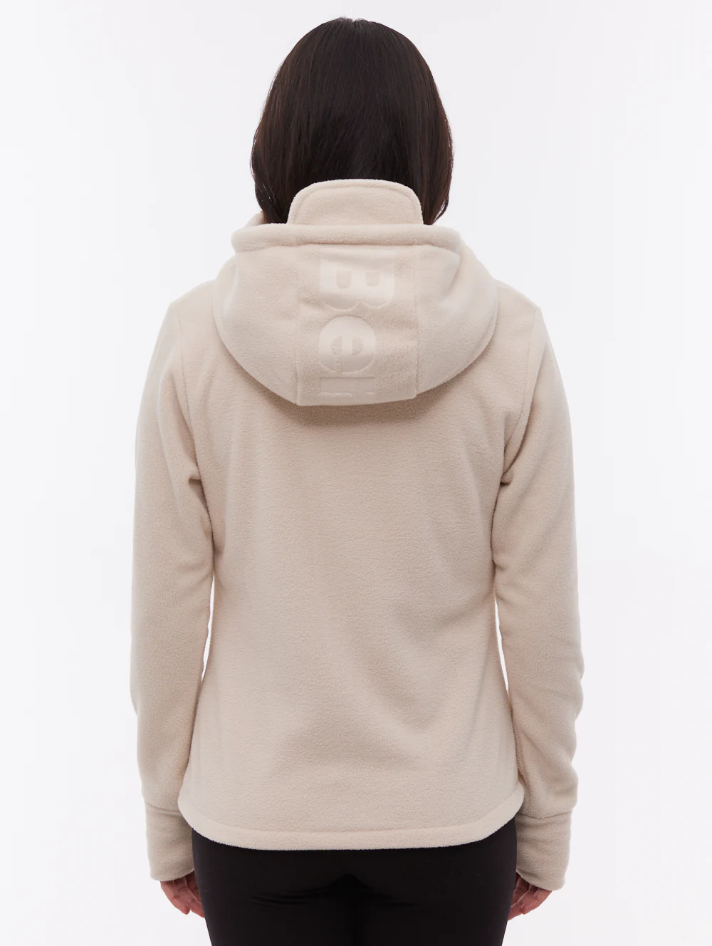 Ninja Microfleece Asymmetric Zip-Up - White - Image 3