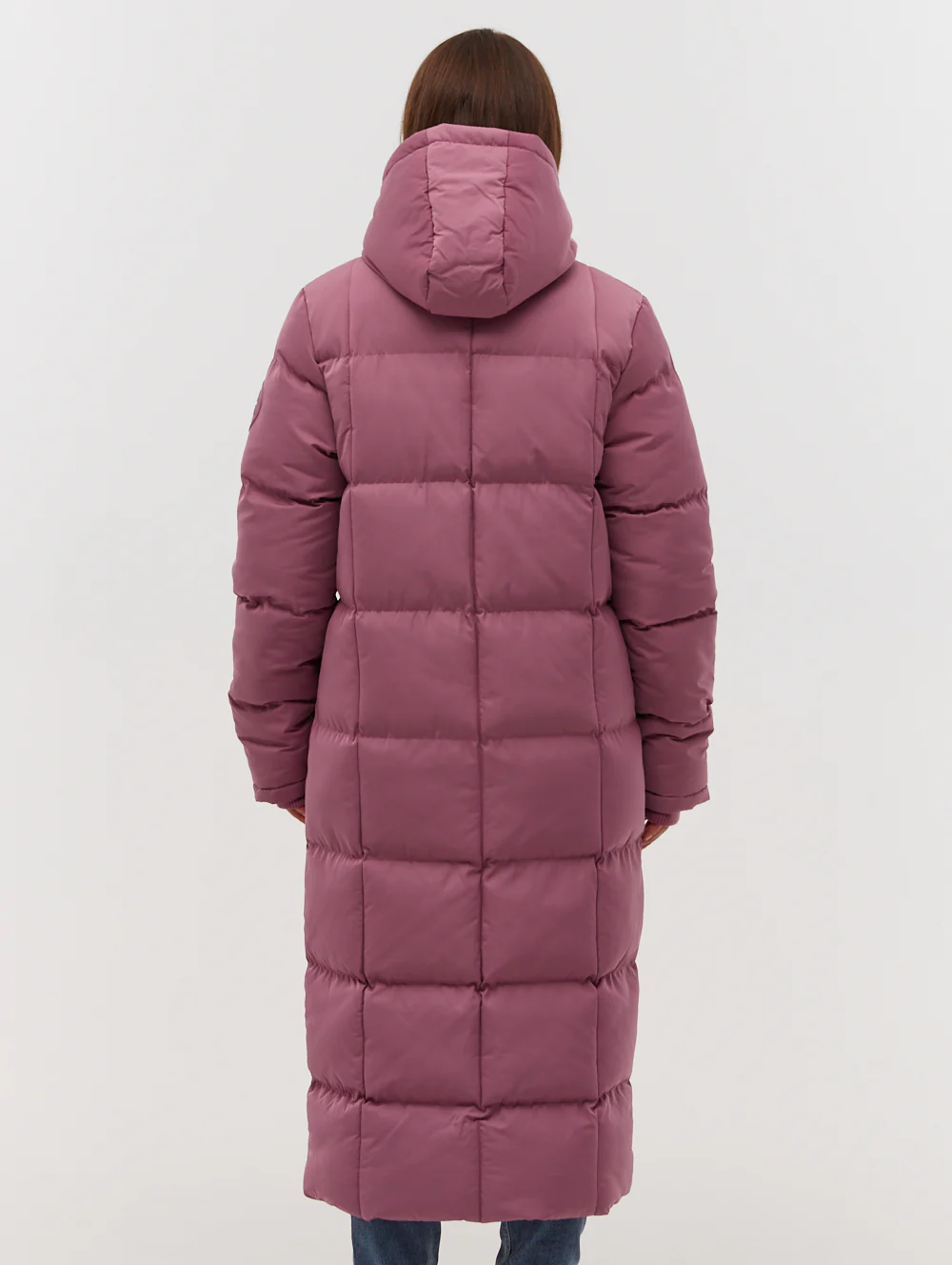 Polli Long Puffer Parka - Purple - Image 4