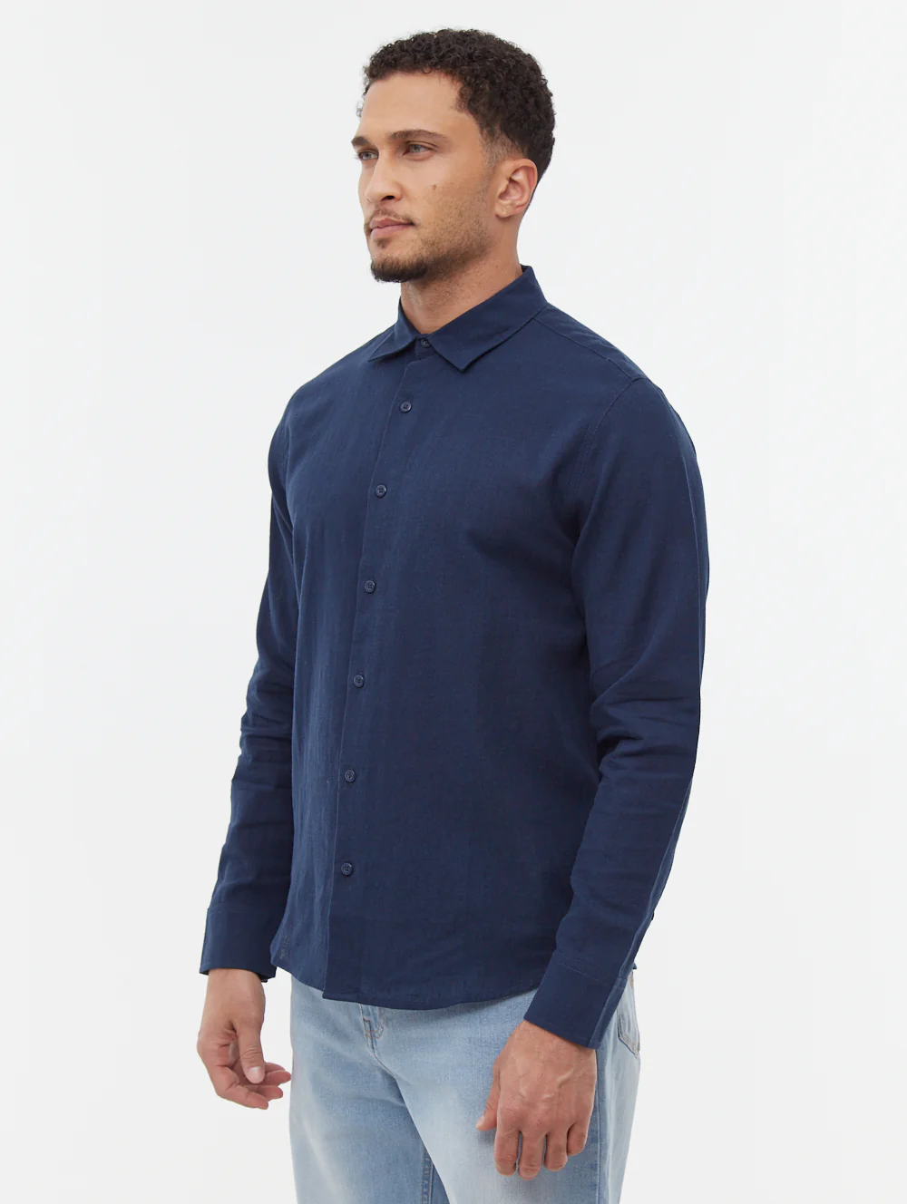 Ricksen Long Sleeve Shirt - Blue - Image 4