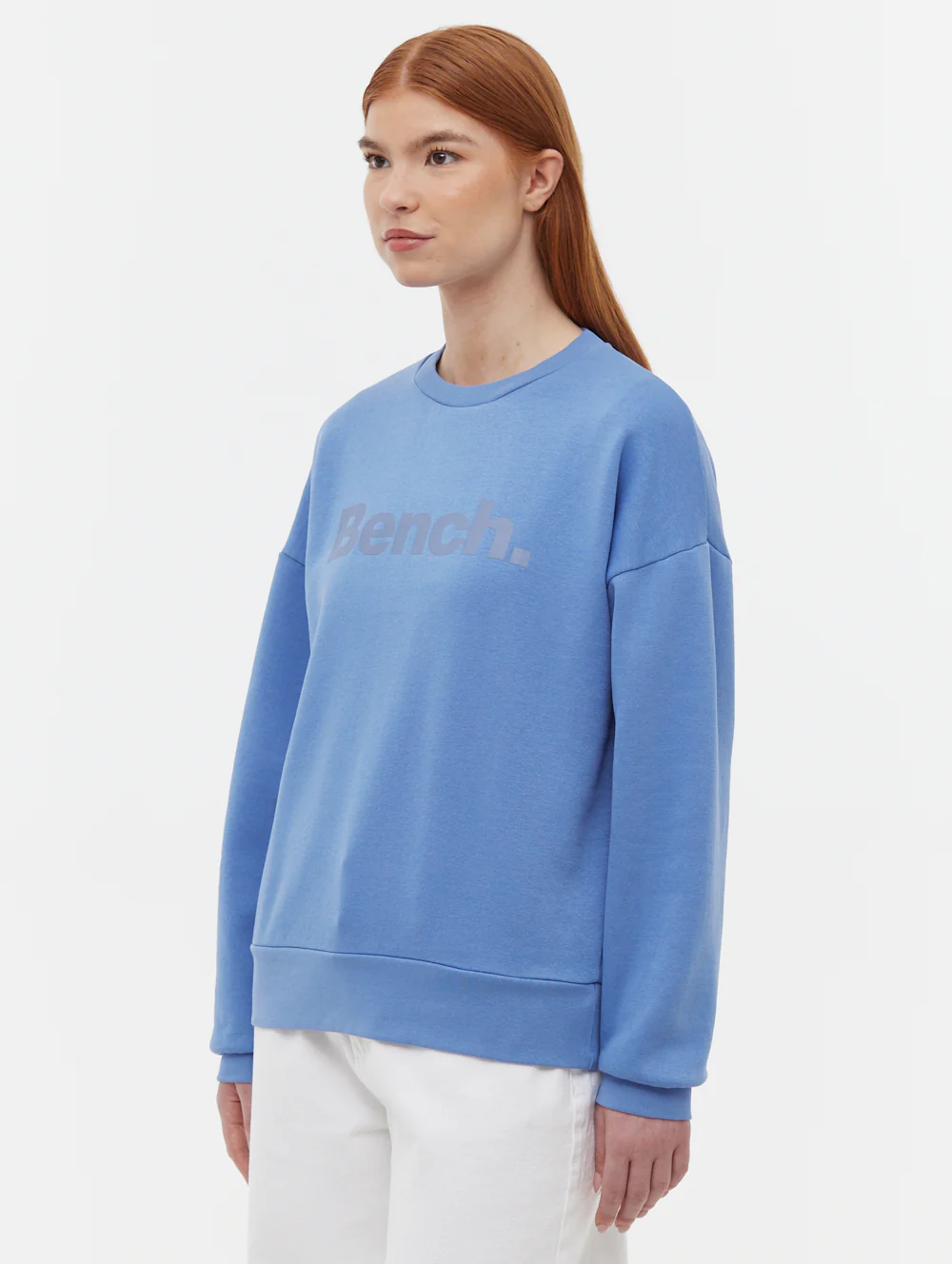 Rilo Tonal Logo Crew Neck Sweatshirt - Blue - Image 4
