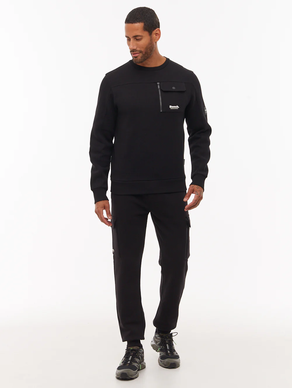 Rissio Utility Crew Neck - Black - Image 2