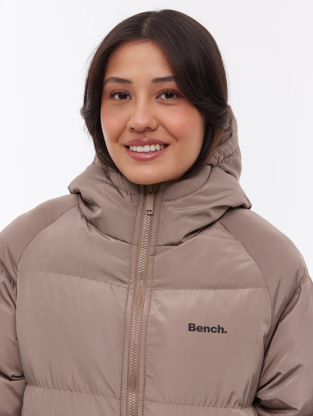 Ryelle Hooded Maxi Parka - Brown - Image 2