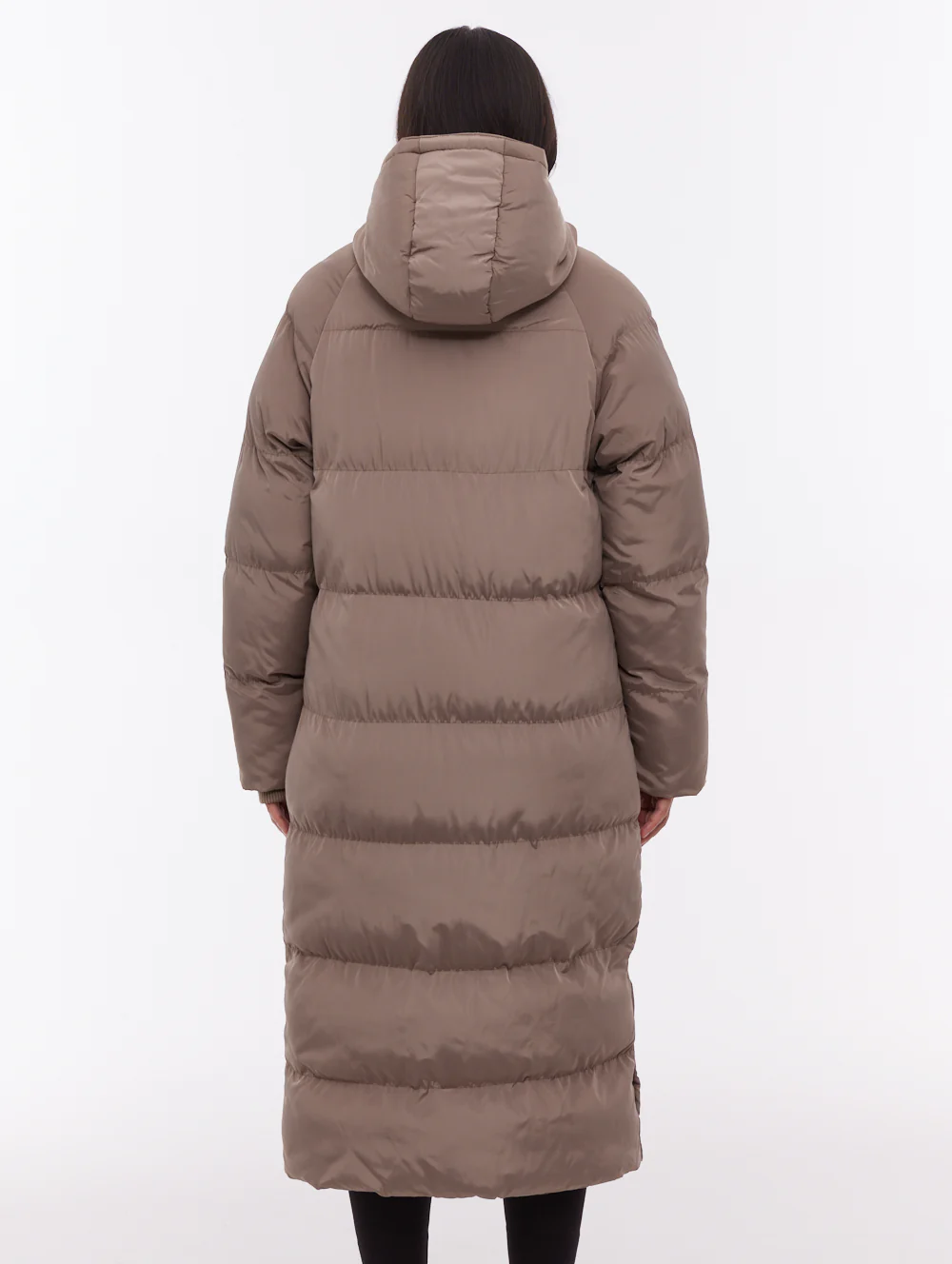 Ryelle Hooded Maxi Parka - Brown - Image 4