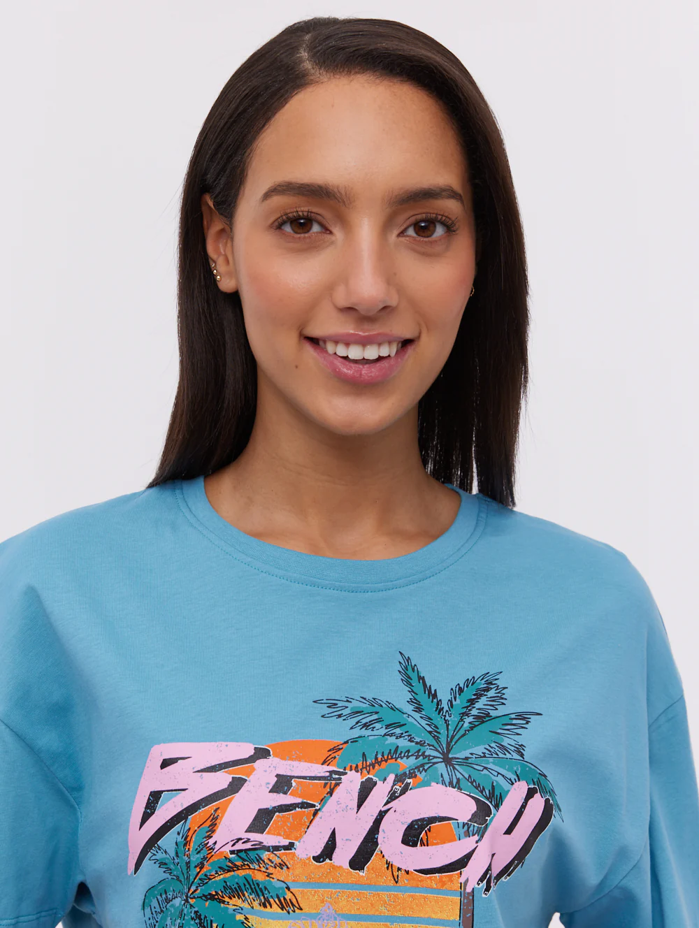 Salome Graphic T-Shirt - Blue - Image 3