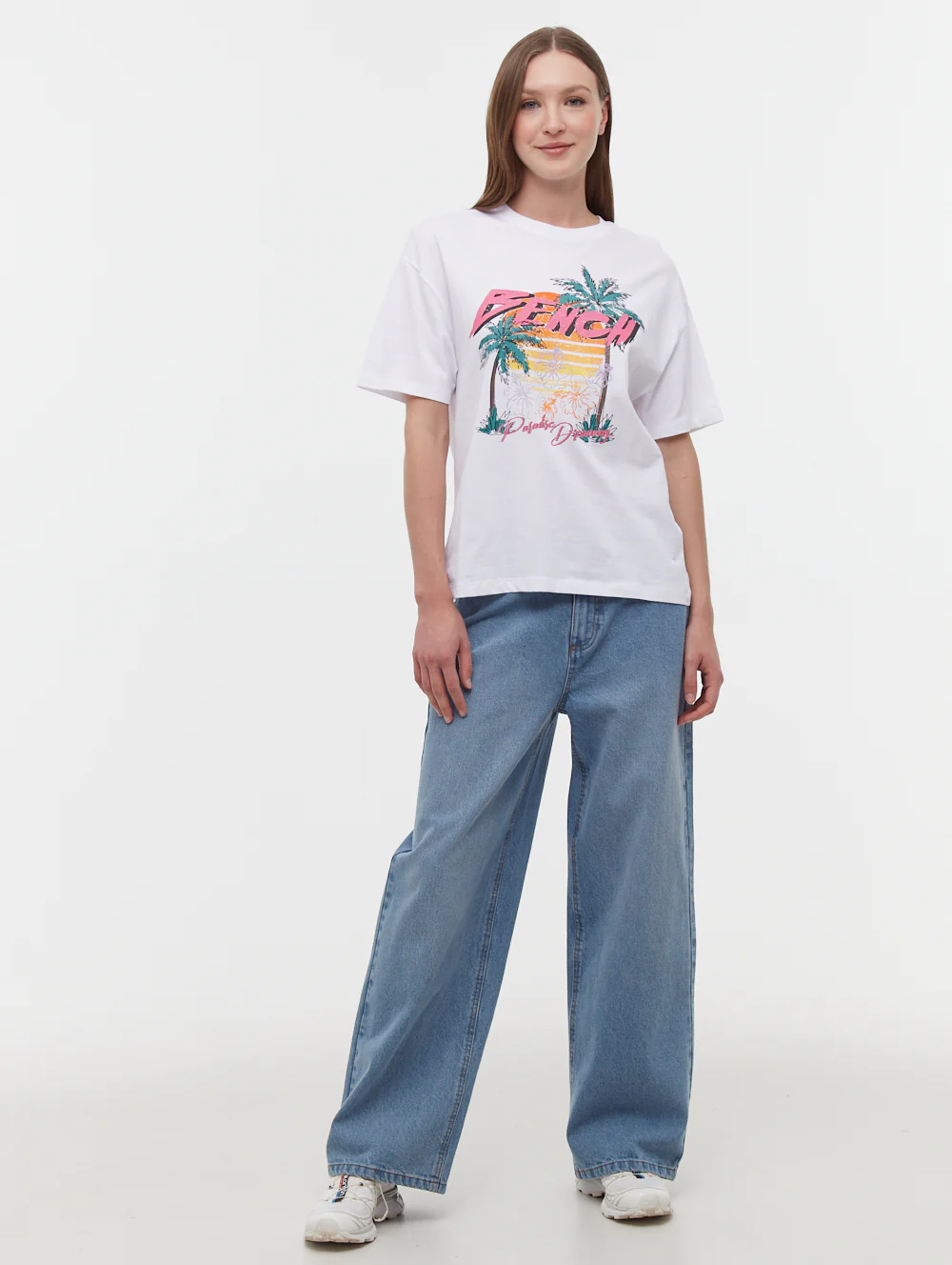Salome Graphic T-Shirt - White - Image 2