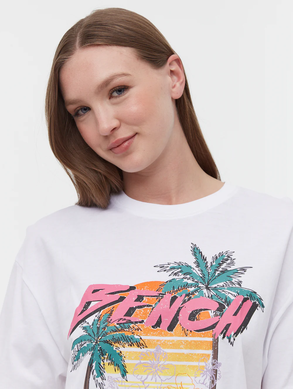 Salome Graphic T-Shirt - White - Image 3