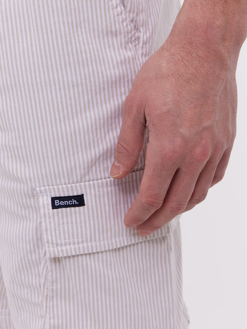 Seono Cargo Shorts - Beige - Image 3