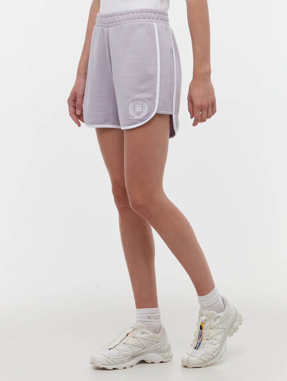 Soliha Jogger Shorts - Purple - Image 4