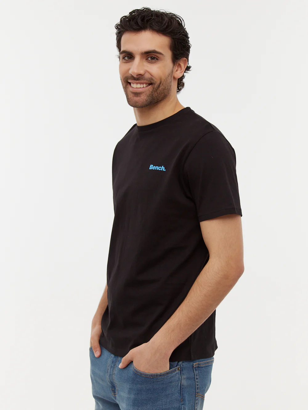 Stenna Emblem T-Shirt - Black - Image 4