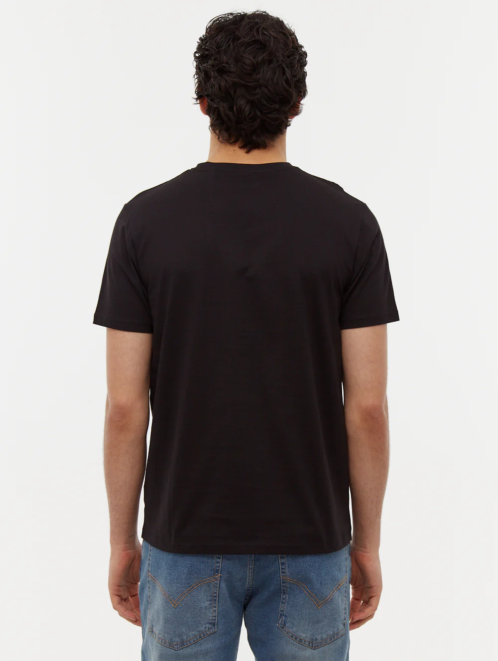Stenna Emblem T-Shirt - Black - Image 5