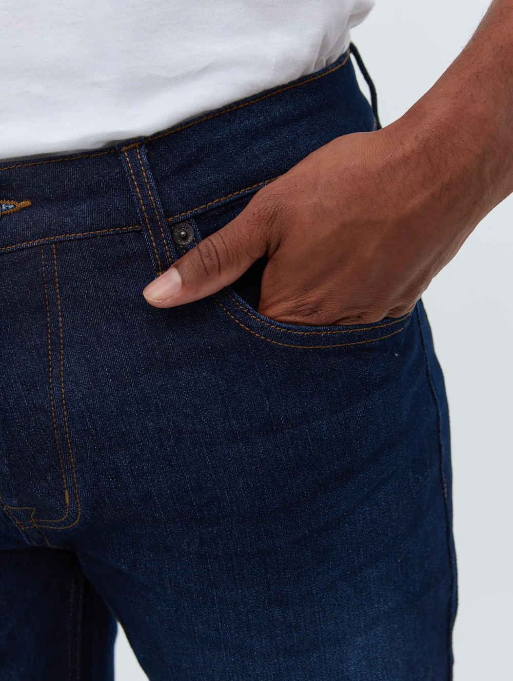 Stuart Straight Leg Jeans - Blue - Image 2