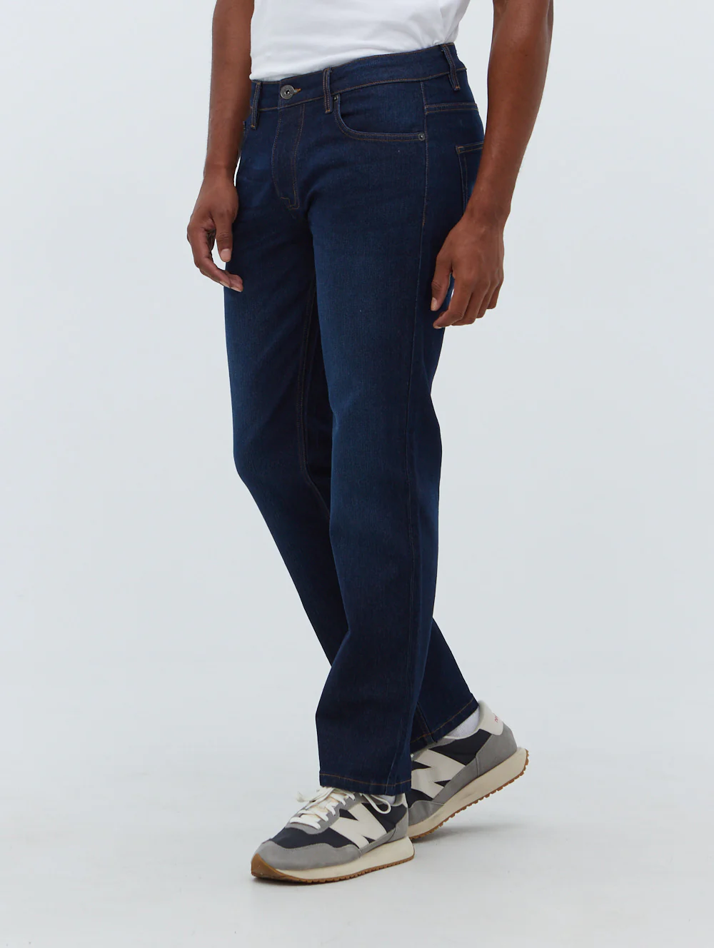 Stuart Straight Leg Jeans - Blue - Image 3