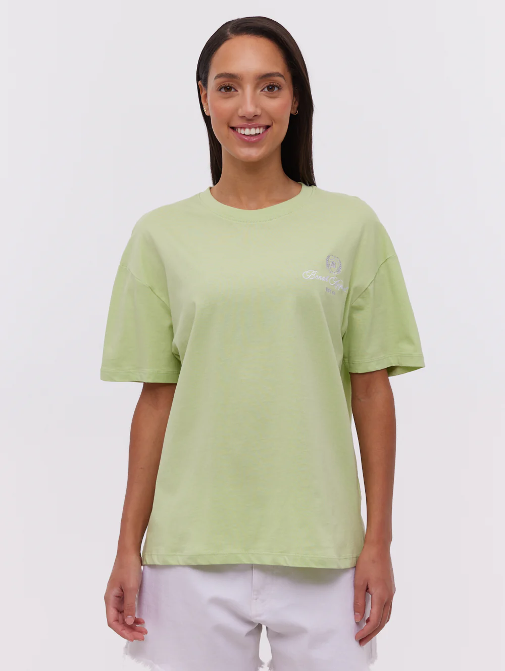 Taja Script Graphic T-Shirt - Green