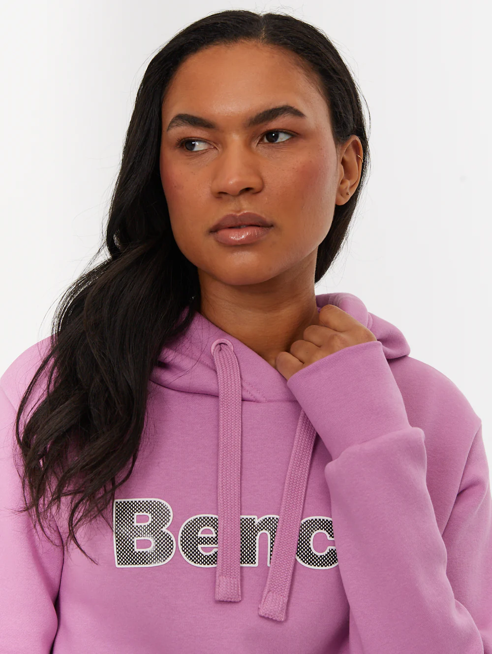 Tealy Outline Logo Hoodie - Purple - Image 3