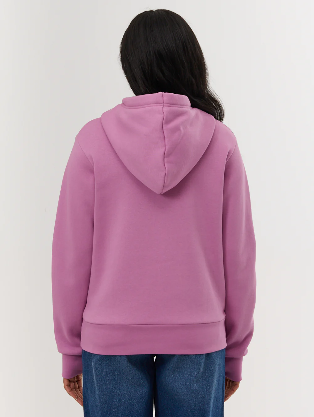 Tealy Outline Logo Hoodie - Purple - Image 5