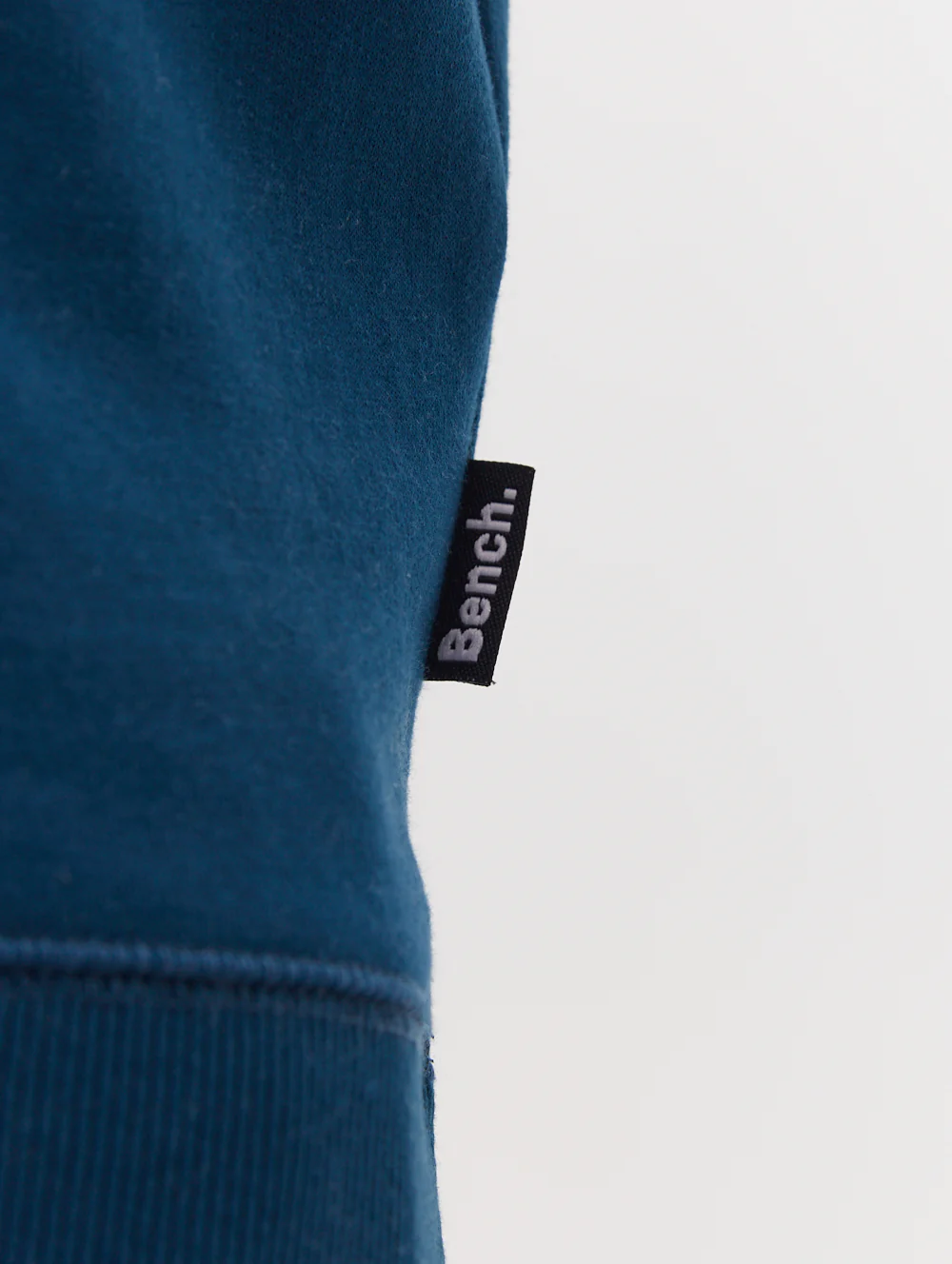 Tipster Perforated Logo Crew Neck Sweatshirt - Teal - Image 4