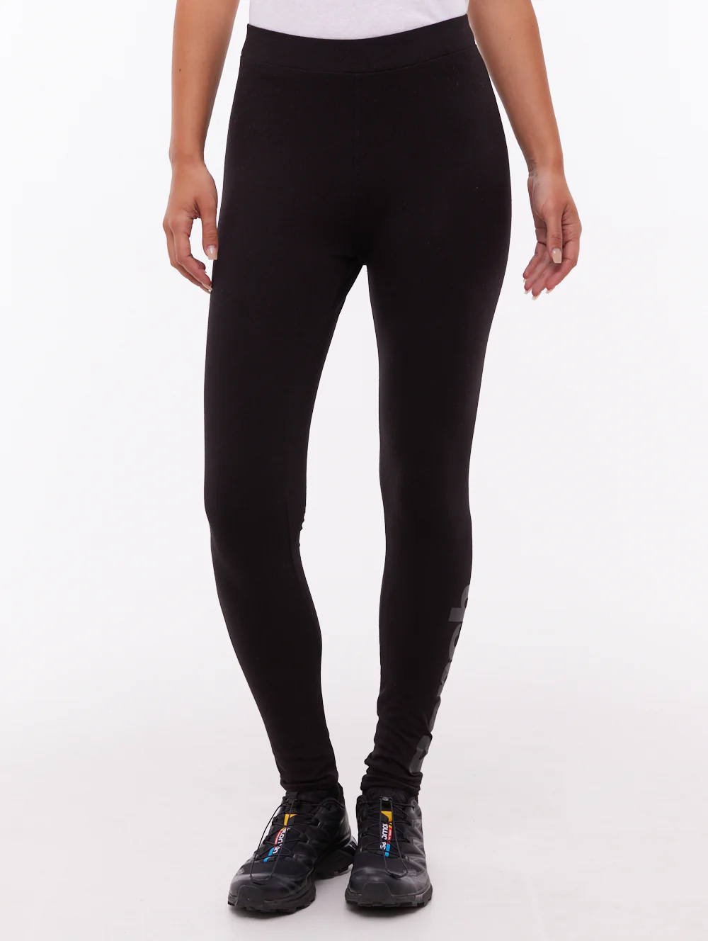 Tissa Leg Logo Leggings - Black