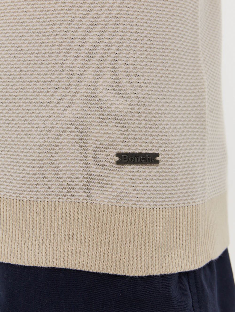 Totti Knit Polo Shirt - Beige - Image 6