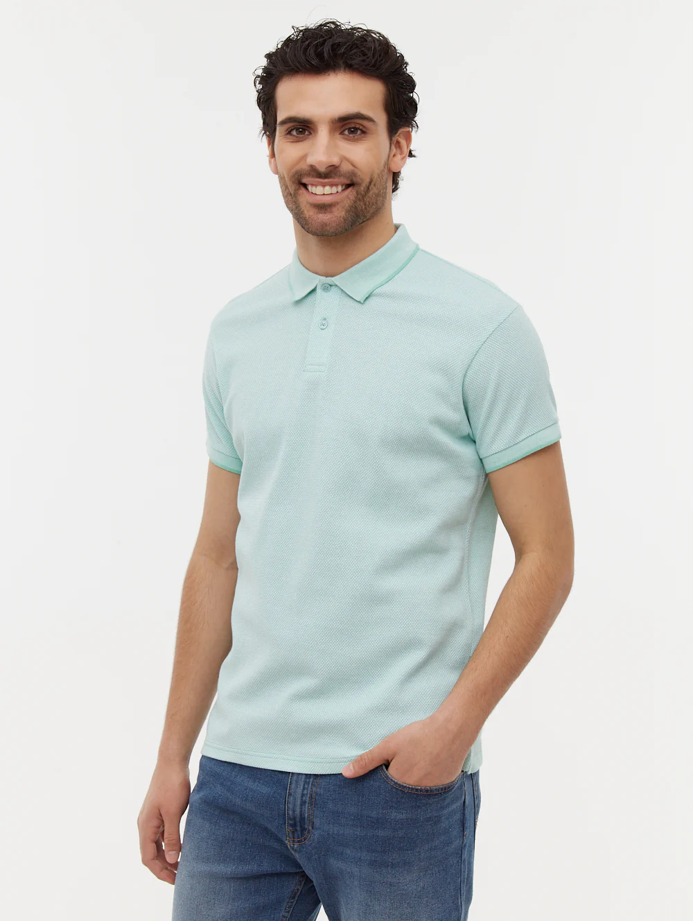 Tucin Polo Shirt - Green - Image 4