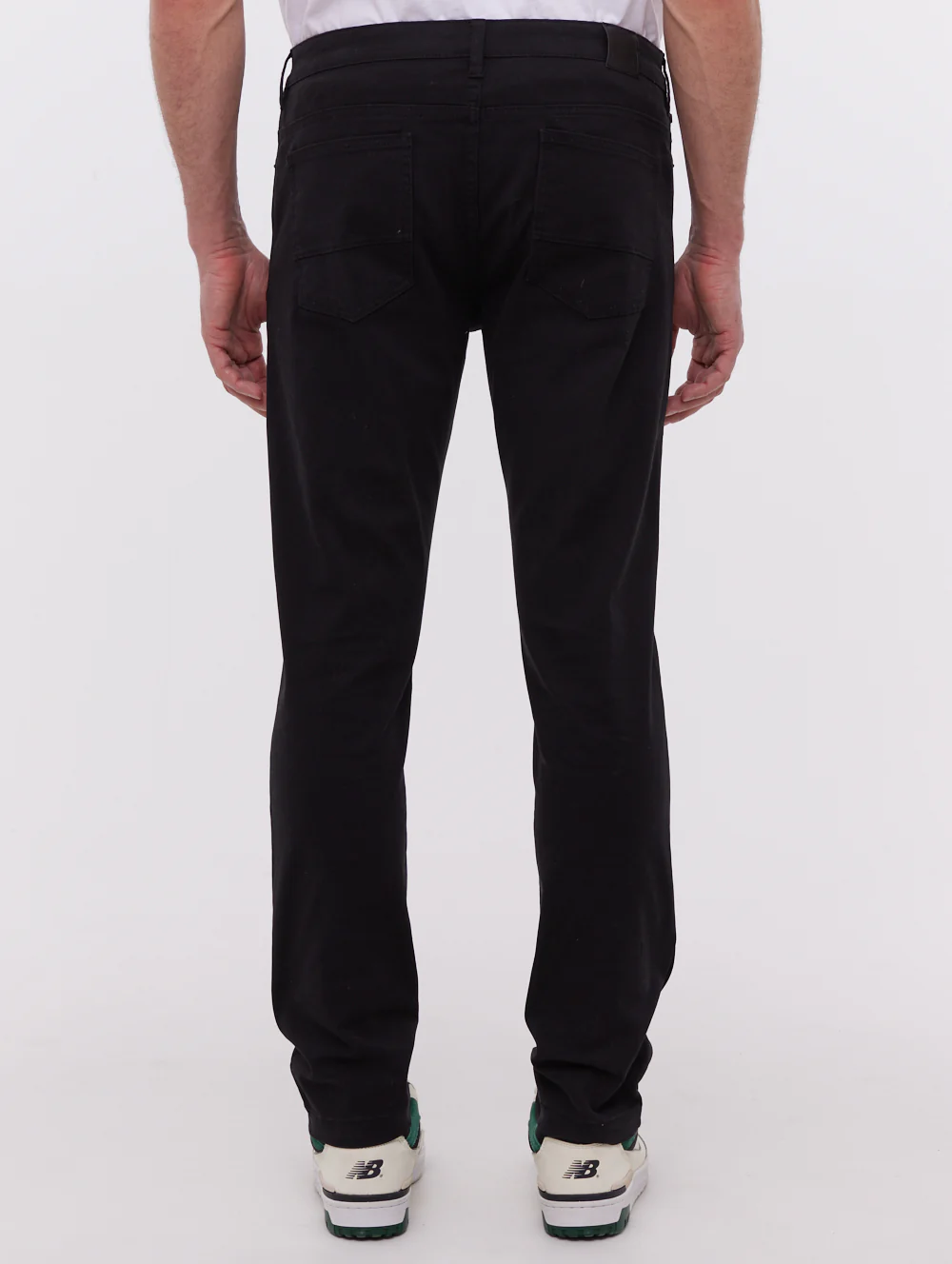 Twillum 5-Pocket Chino Pants - Black - Image 5