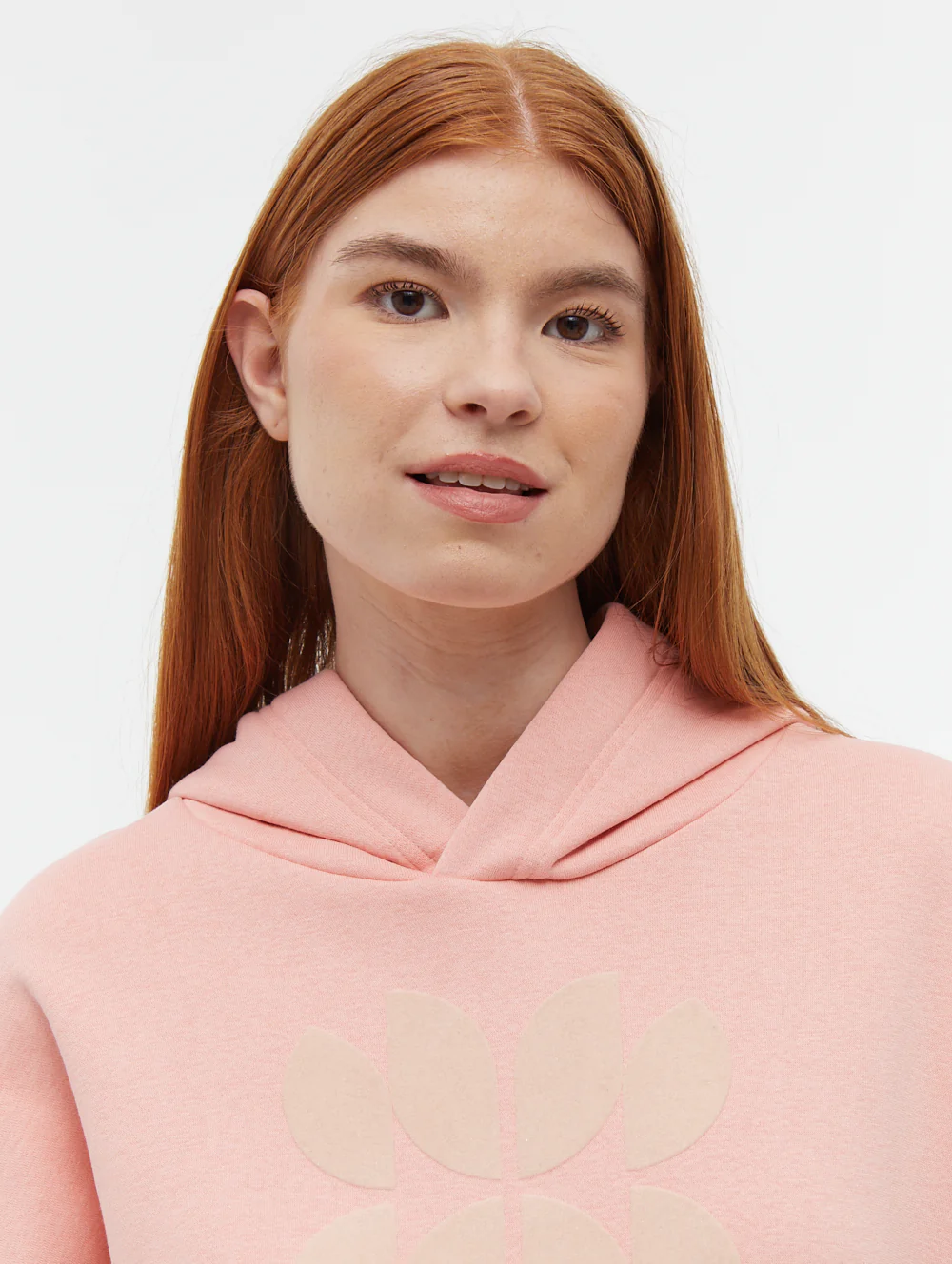 Tyna Oversize Graphic Hoodie - Pink - Image 3