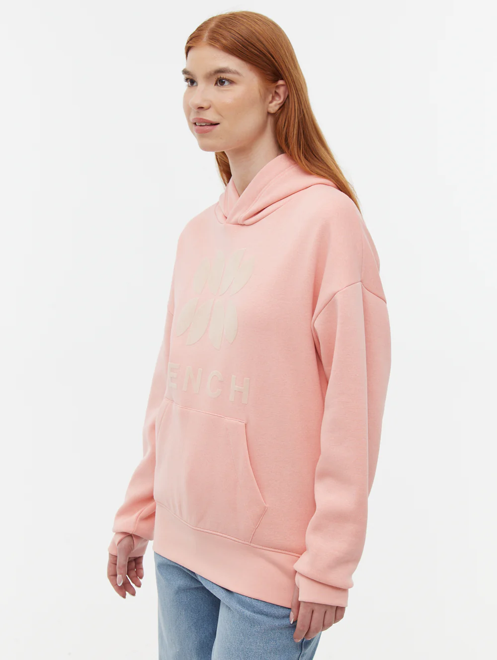 Tyna Oversize Graphic Hoodie - Pink - Image 4