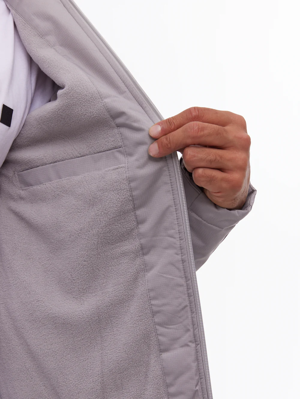 Valana Hooded Jacket - Grey - Image 4