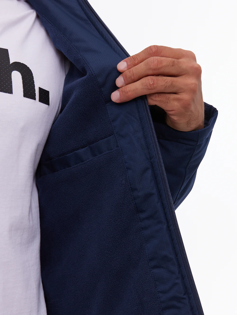 Valana Hooded Jacket - Blue - Image 3