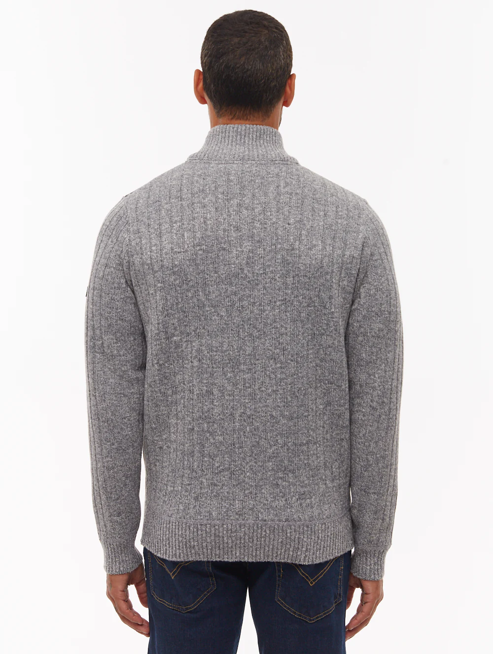 Verto Quarter-Zip Sweater - Grey - Image 3
