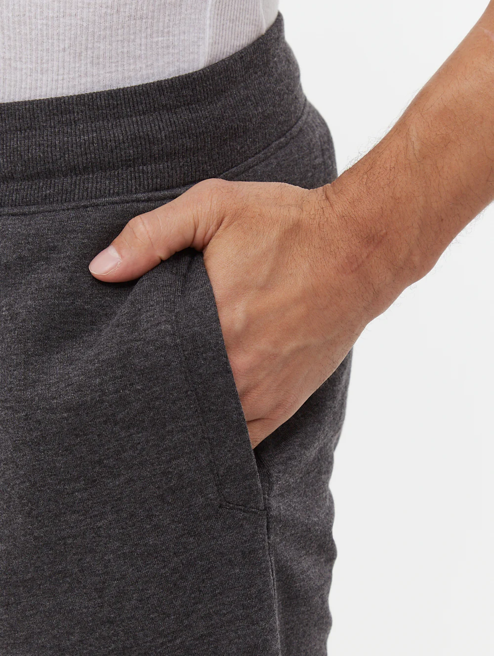 Vetral Emblem Shorts  -Grey - Image 3