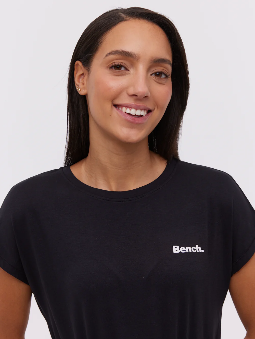 Zaina T-Shirt Midi Dress - Black - Image 3