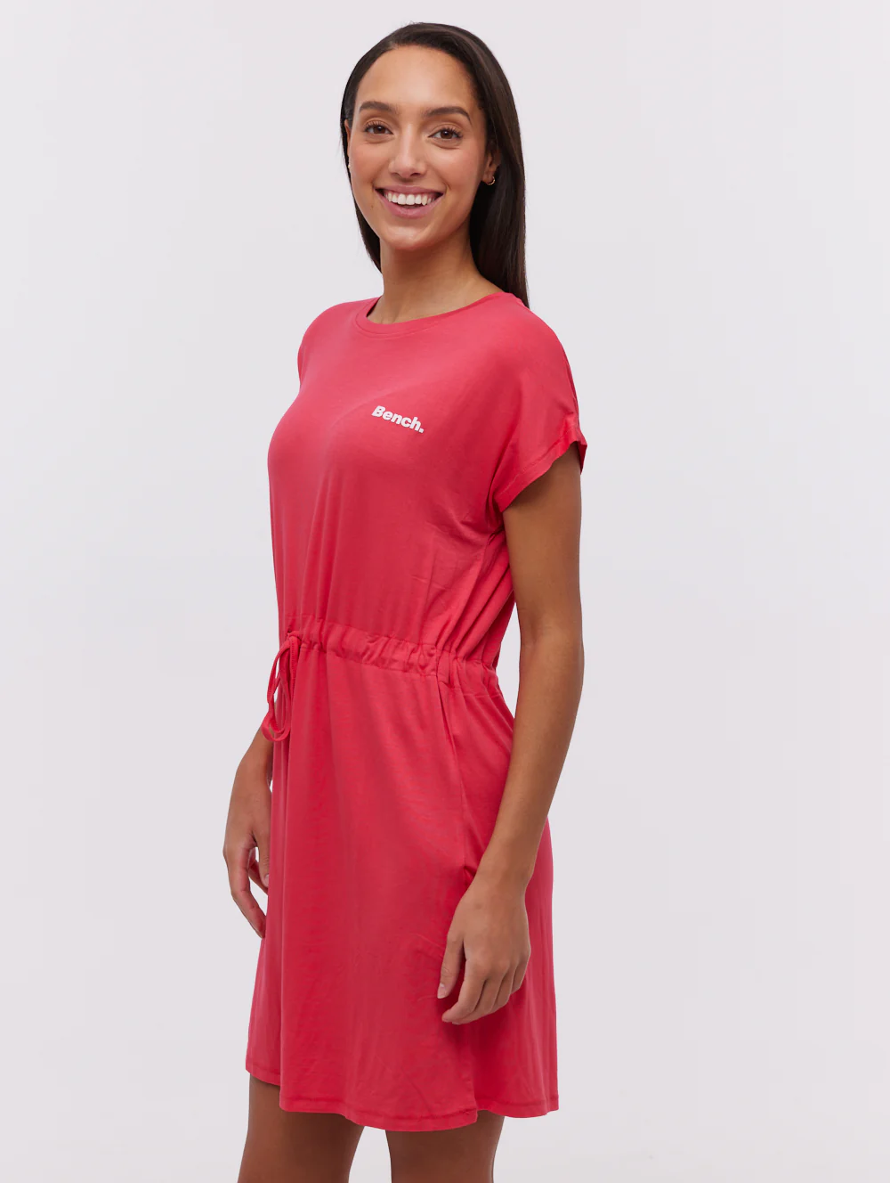 Zaina T-Shirt Midi Dress - Pink - Image 4